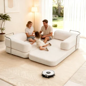 Crackers, foldable sofa bed